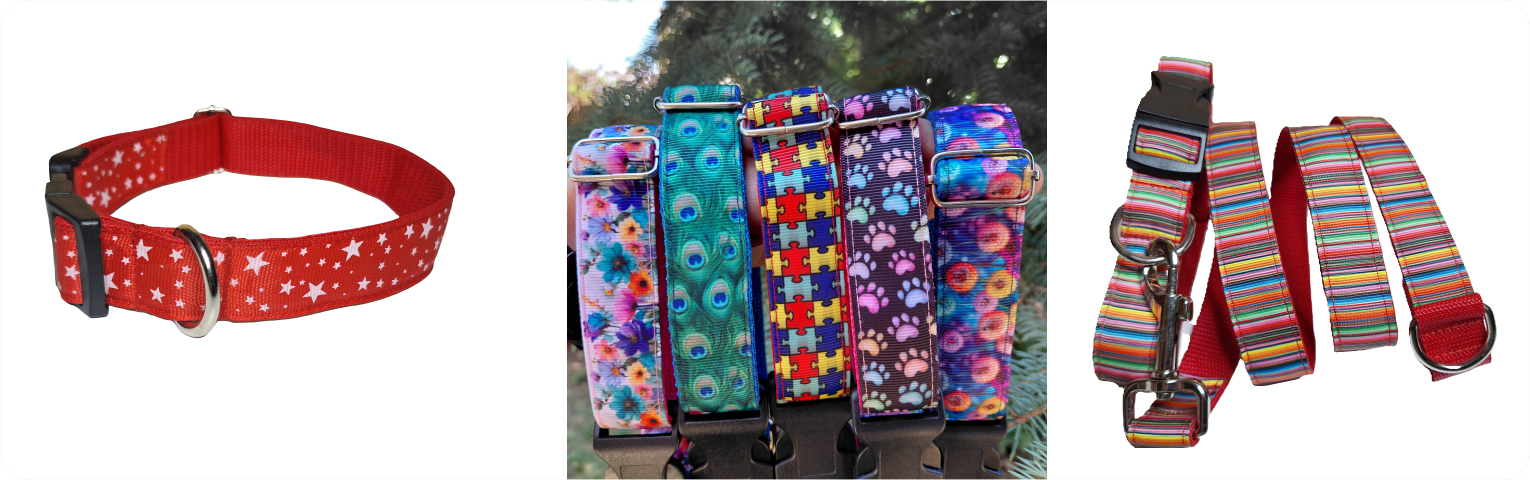 Kézzel készült nyakörveinkkel kutyusod igazán egyedi lesz