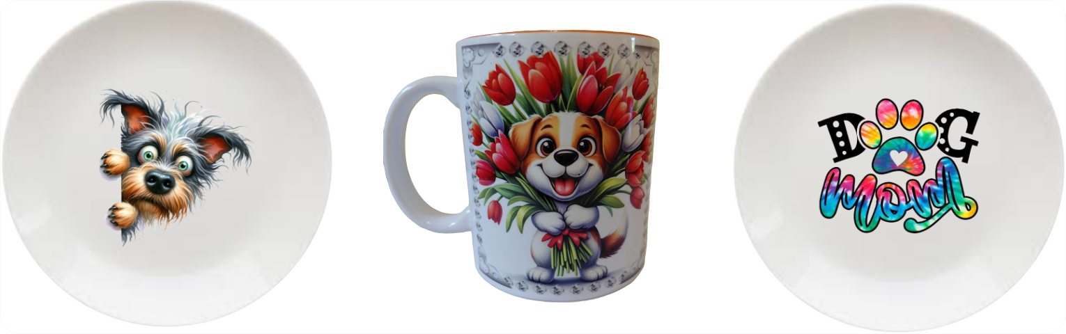 Válassz fényképes bögrék és tányérök közül vagy tervezd meg sajátodat