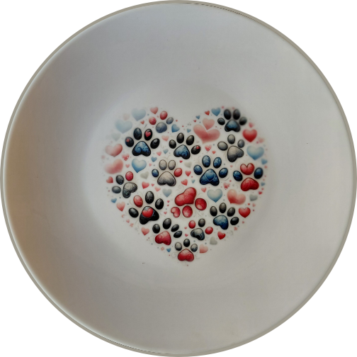 Kutyás témájú tányérok