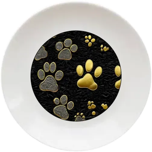 Arany tappancs 20 cm-es tányér Arany tappancs 20 cm-es tányér