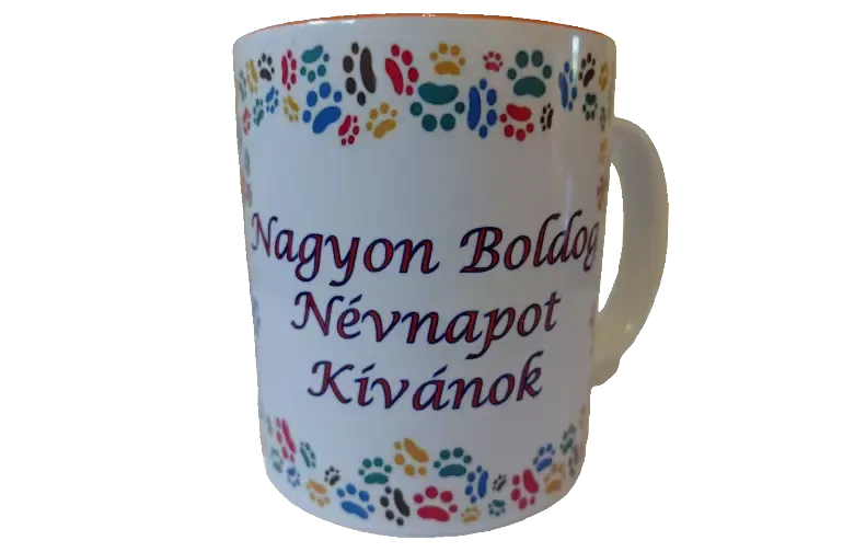 Boldog névnapot bögre Boldog névnapot bögre