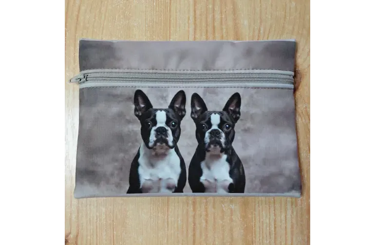 Boston terrier Útlevél - Oltáskönyv tartó