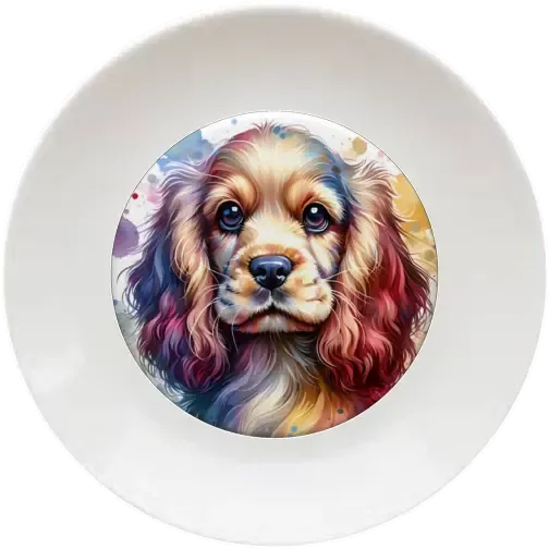 Spaniel 20 cm-es tányér Spaniel 20 cm-es tányér