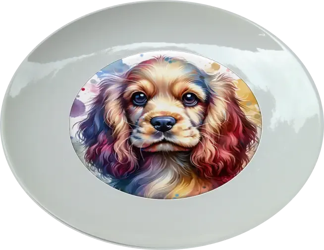 Spaniel 25 cm-es tányér Spaniel 25 cm-es tányér