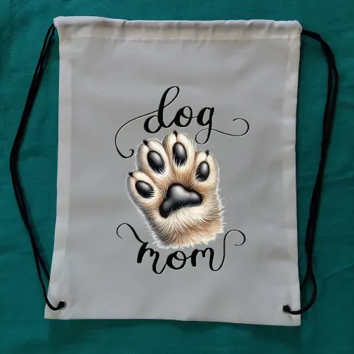 Dog mom tornazsák Dog mom tornazsák