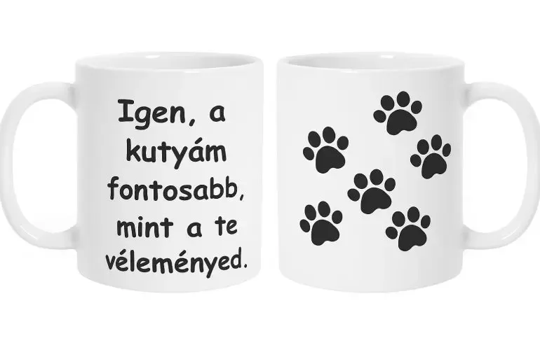 Igen a kutyám fontosabb, mint a te véleményed. Igen a kutyám fontosabb, mint a te véleményed.