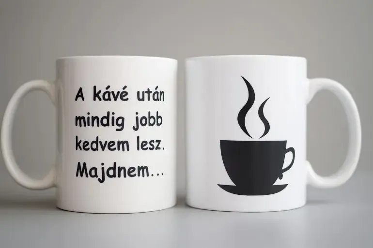 Kávé után mindig jobb a kedvem. Majdnem...