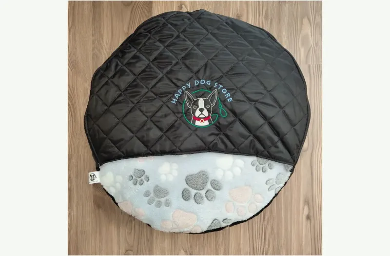 Kék tappancs mintás fekhely Kék tappancs mintás fekhely