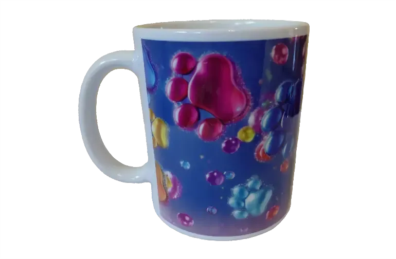 Kék tappancsos bögre Kék tappancsos bögre