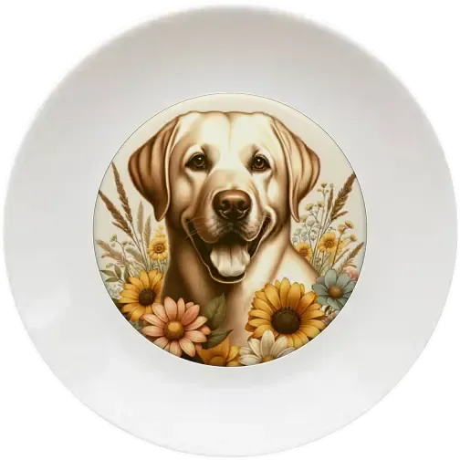 Labrador 20 cm-es tányér