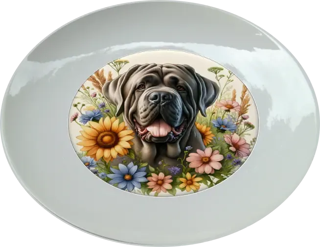 Nápolyi Mastiff 25 cm-es tányér