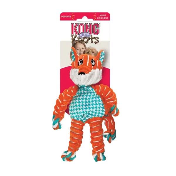 KONG Floppy Knots Róka (S)