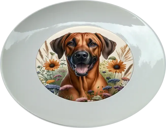 Rhodesian Ridgeback 25 cm-es tányér