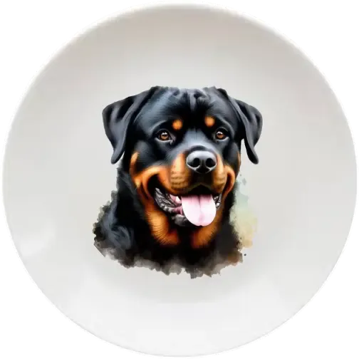 Rottweiler 20 cm-es tányér Rottweiler 20 cm-es tányér