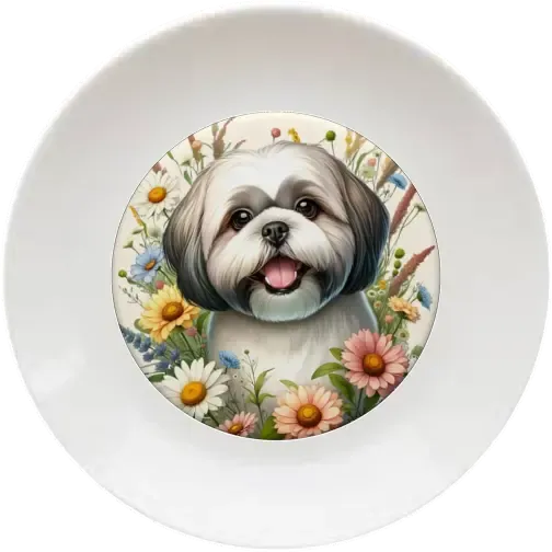 Shih tzu 20 cm-es tányér Shih tzu 20 cm-es tányér
