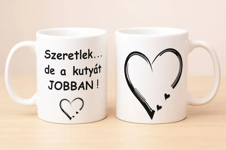 Szeretlek... de a kutyát JOBBAN ! Szeretlek... de a kutyát JOBBAN !