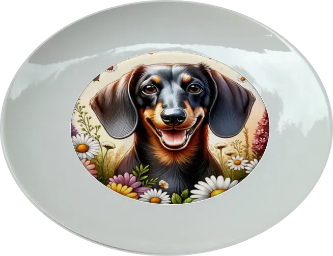 Tacskó 25 cm-es tányér Tacskó 25 cm-es tányér