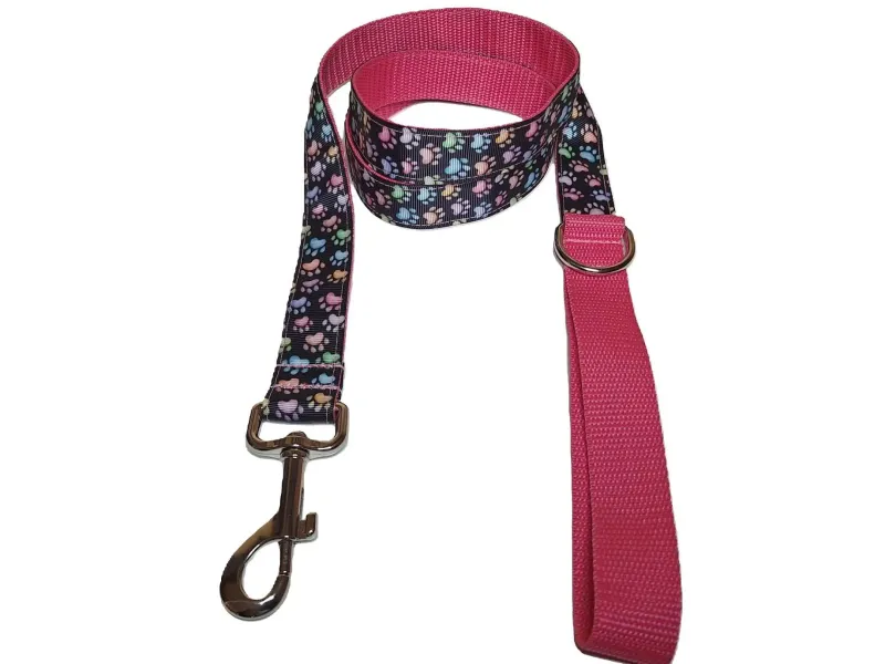 Tappancs mintás rózsaszín póráz