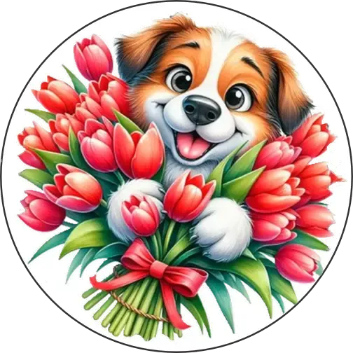 Tulipános kutya Tulipános kutya