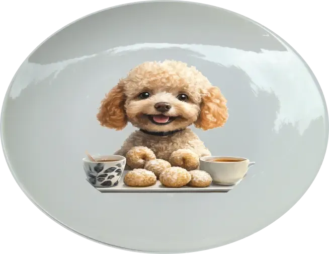 Uszkár 25 cm-es tányér Uszkár 25 cm-es tányér