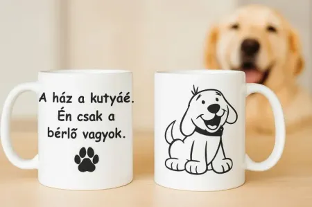 "A ház a kutyáé. Én csak a bérlő vagyok."