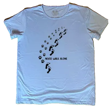 "Soha ne sétálj egyedül" póló