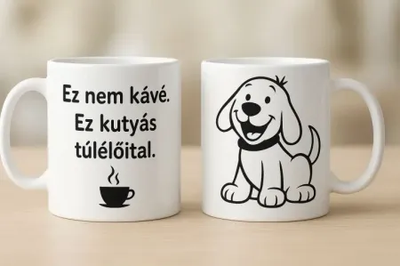 "Ez nem kávé. Ez kutyás túlélőital."