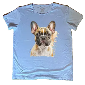 Francia buldog póló