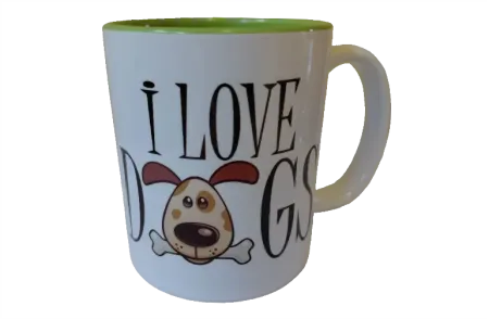 "I love dog's" bögre