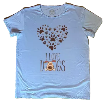 "I love dog's" póló