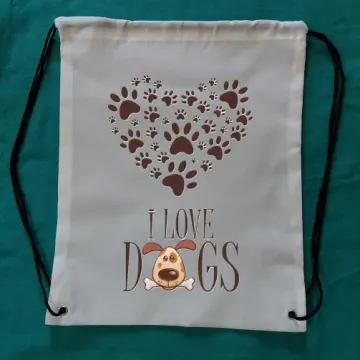 "I love dog's" tornazsák