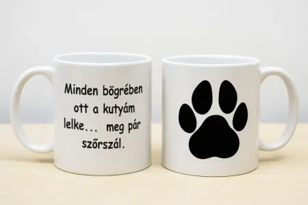 "Minden bögrében ott a kutyám lelke... meg pár szőrszál."