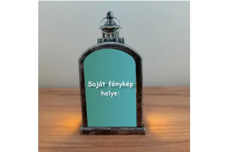 Saját fényképes LED lámpás